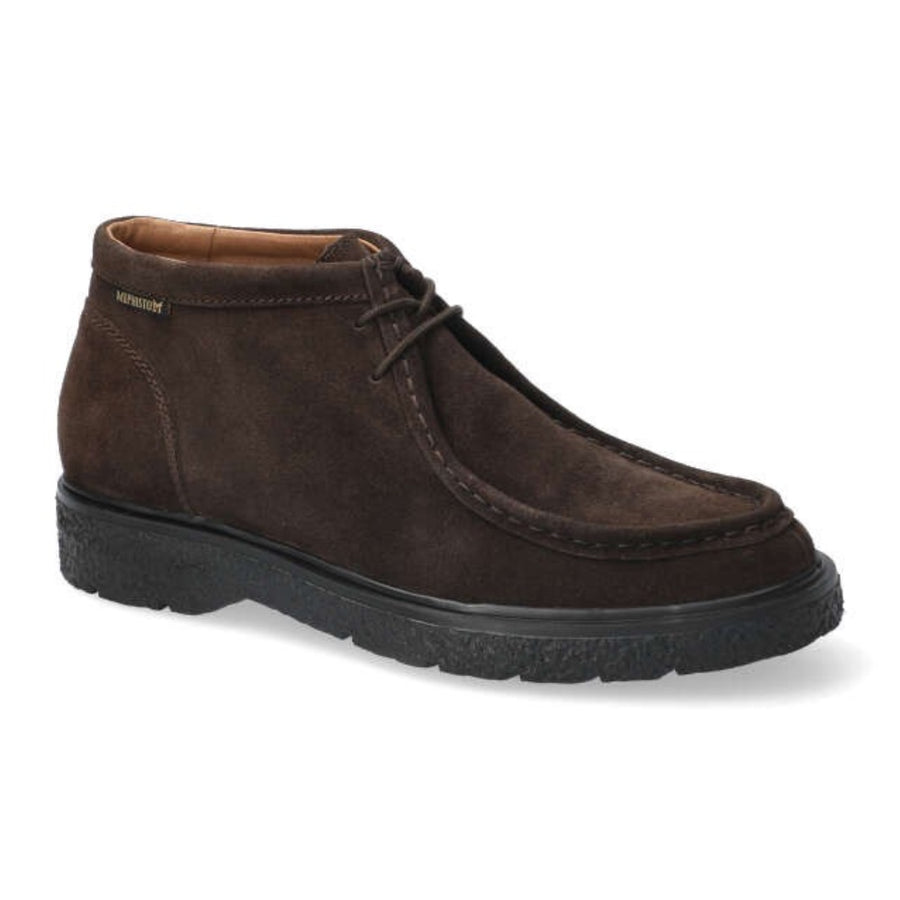 Evrard 9851 Brown Velour Suede Leather
