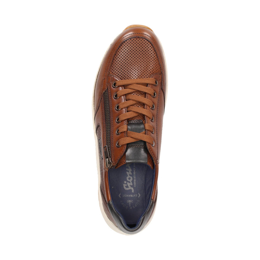 Turibio-710-J 10441 Brown Lace-Up Shoes