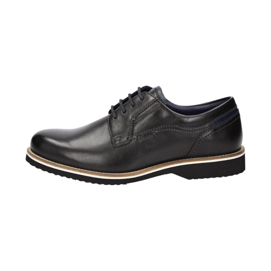 Dilip-716-H 12070 Black Lace-Up Shoes