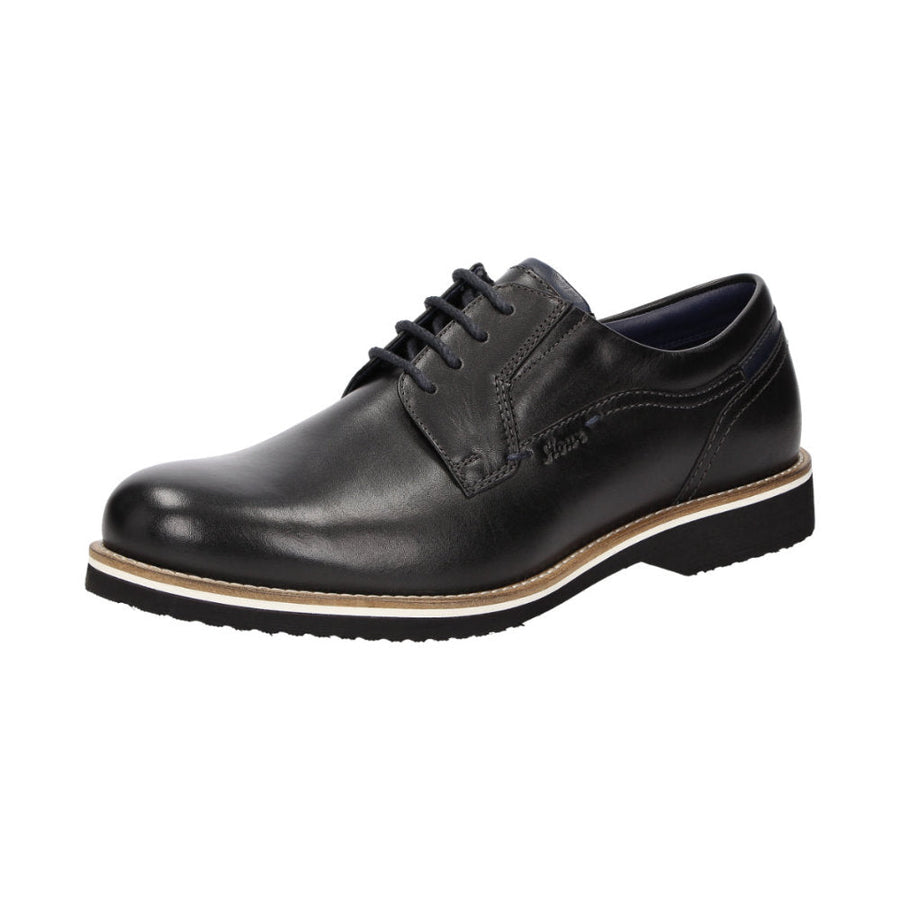 Dilip-716-H 12070 Black Lace-Up Shoes