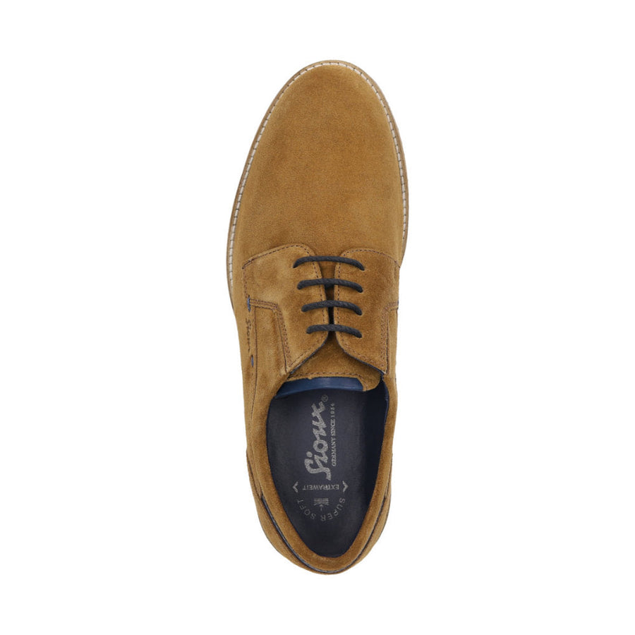 Dilip-716-H 12073 Tan Lace-Up Shoes