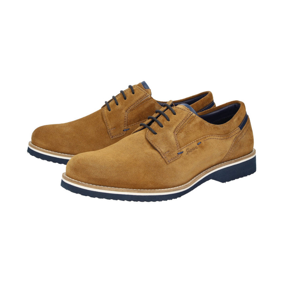 Dilip-716-H 12073 Tan Lace-Up Shoes