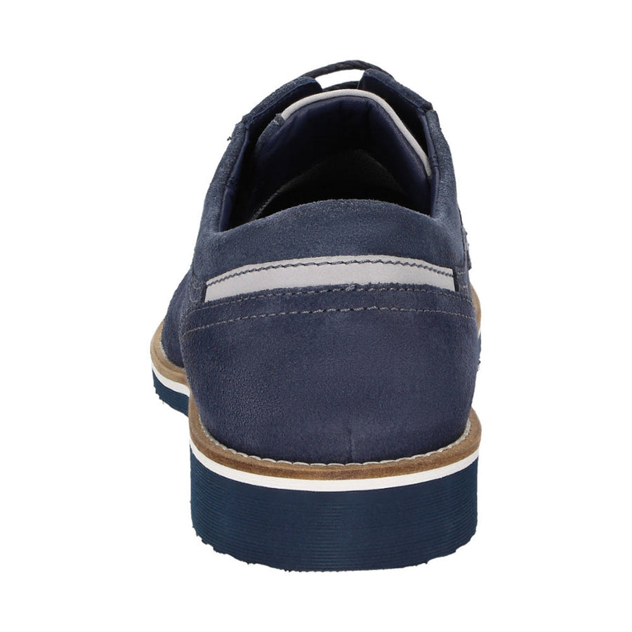Dilip-716-H 12074 Navy Lace-Up Shoes
