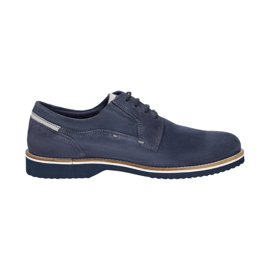 Dilip-716-H 12074 Navy Lace-Up Shoes