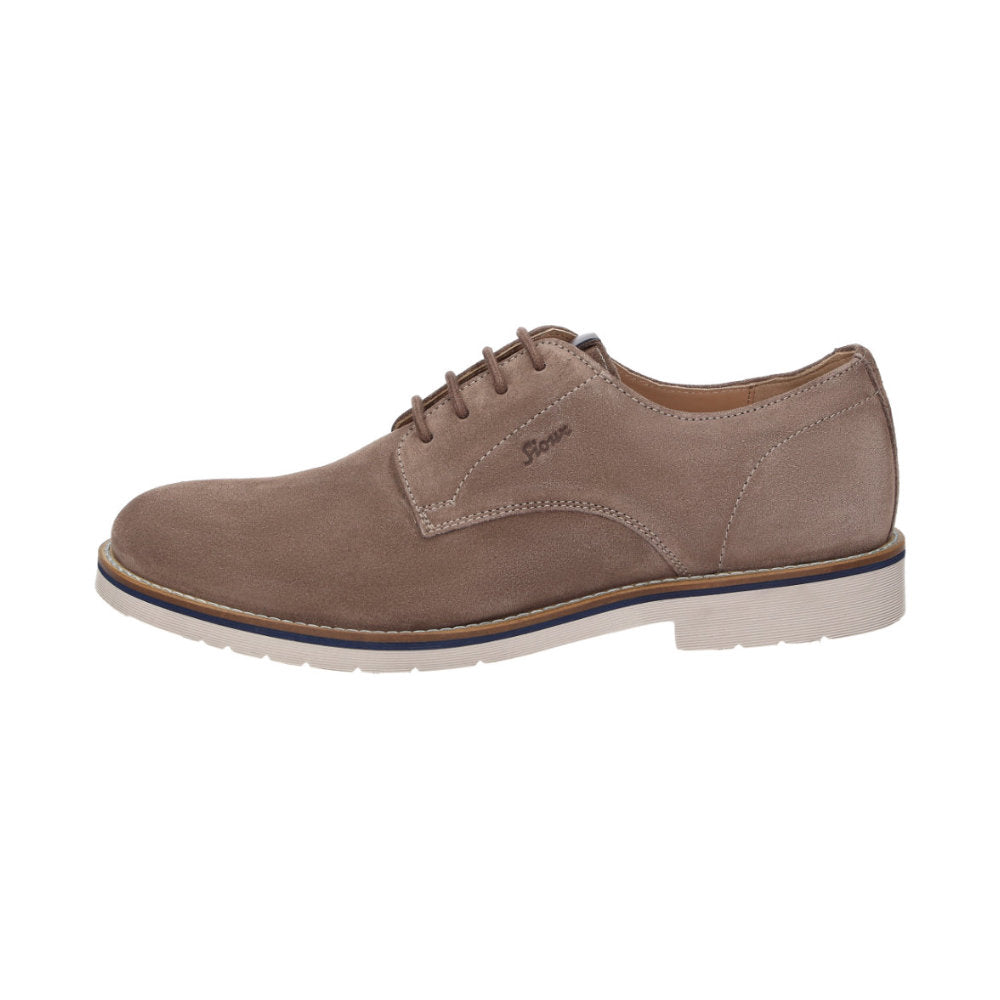 Encanio-715 12122 Taupe Lace-Up Shoes