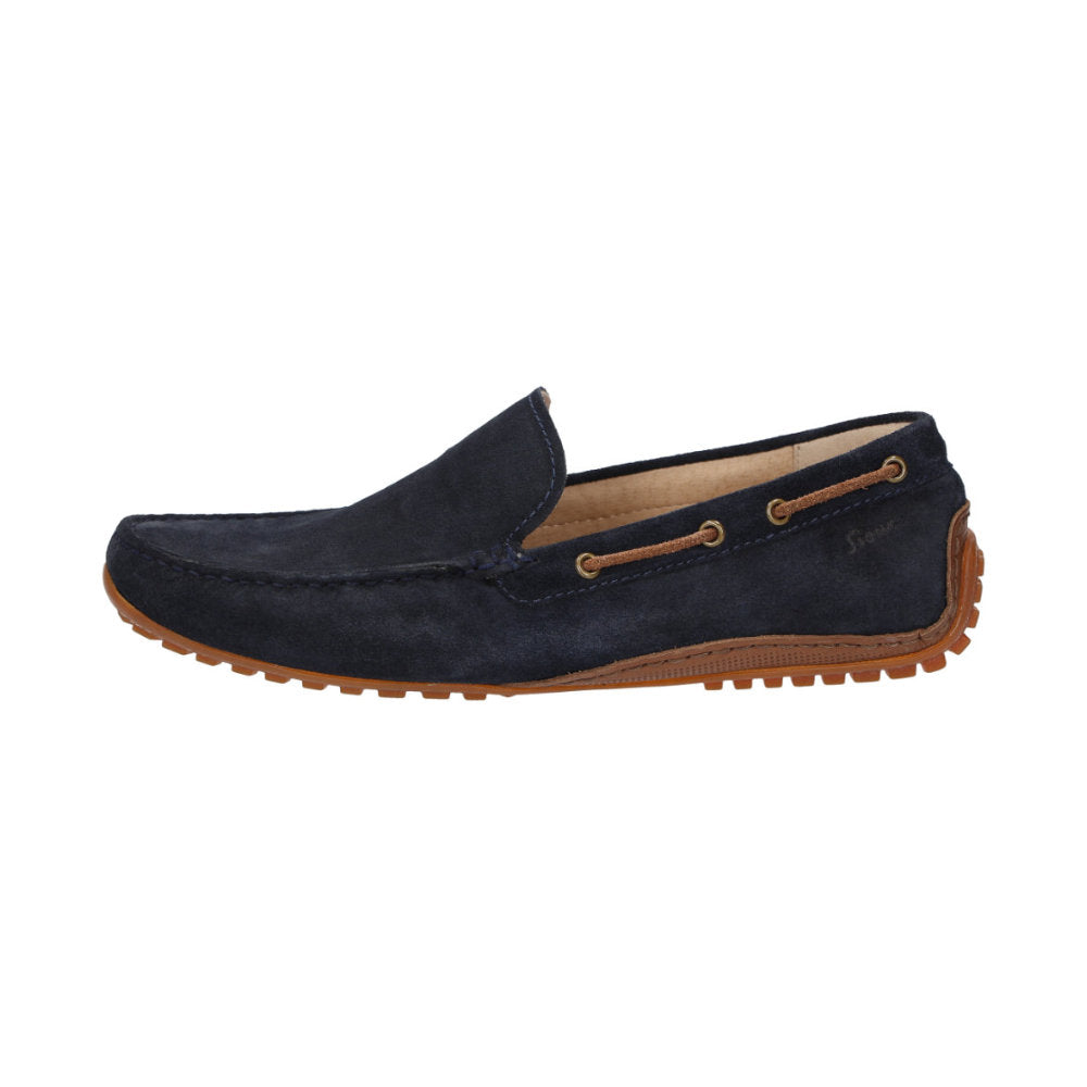 Callimo 12134 Navy/Brown Moccasin