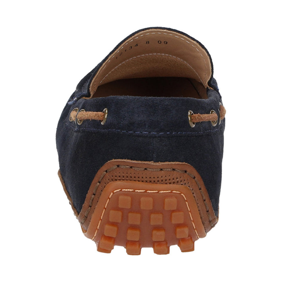 Callimo 12134 Navy/Brown Moccasin