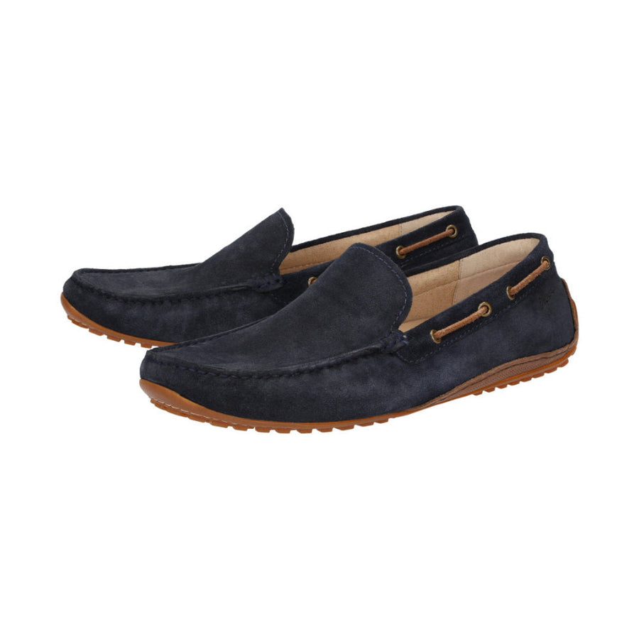 Callimo 12134 Navy/Brown Moccasin