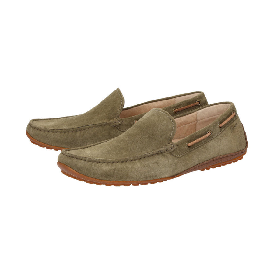 Callimo 12135 Green/Brown Moccasin