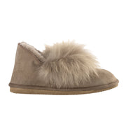 Shepherd of Sweden Amalia Stone Sheepskin Slippers