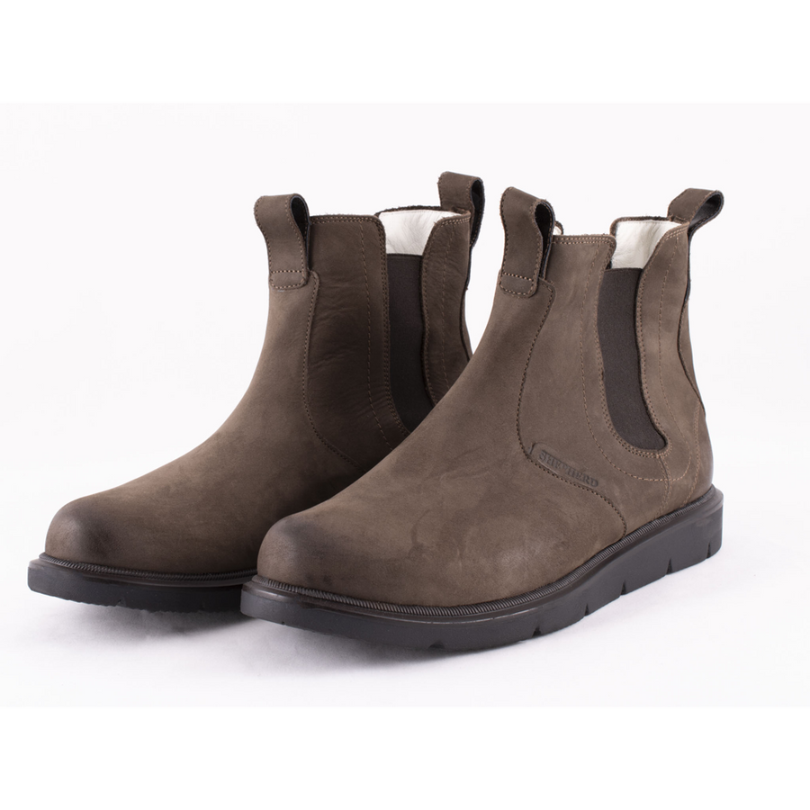 Leather sheepskin 2025 boots uk