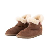 Bella Antique Cognac Natural sheepskin