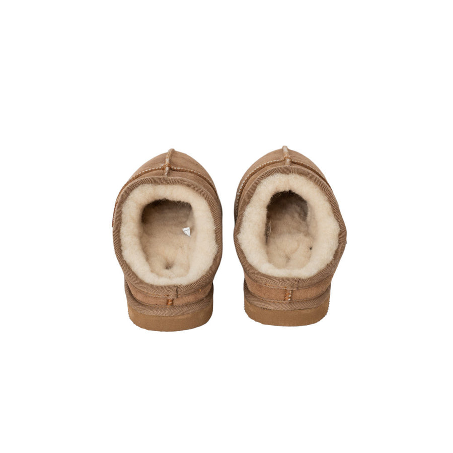 Shepherd of Sweden Bobo Chestnut Sheepskin Slippers