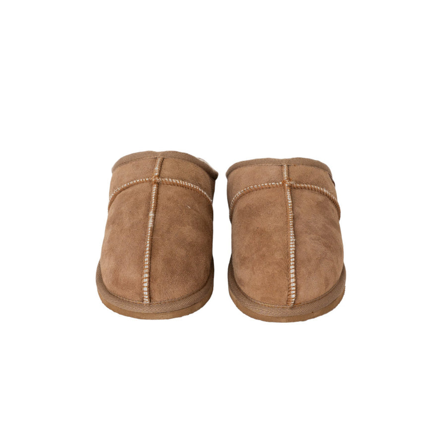 Shepherd of Sweden Bobo Chestnut Sheepskin Slippers
