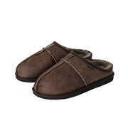 Shepherd of Sweden Bobo Stone Oiled Antique Sheepskin Slippers