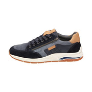 Turibio-702-J 38672 Navy Multi Lace-Up Shoes
