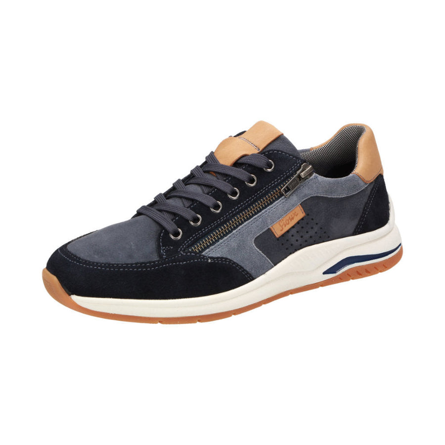 Turibio-702-J 38672 Navy Multi Lace-Up Shoes