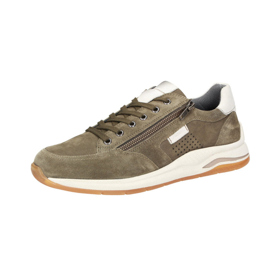Turibio-702-J 38677 Green Lace-Up Shoes
