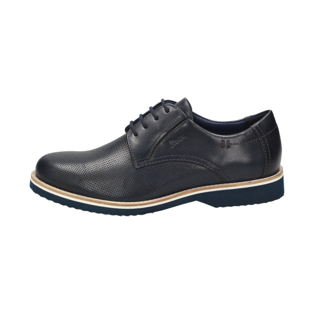 Dilip-701-H 38760 Navy Lace-Up Shoes
