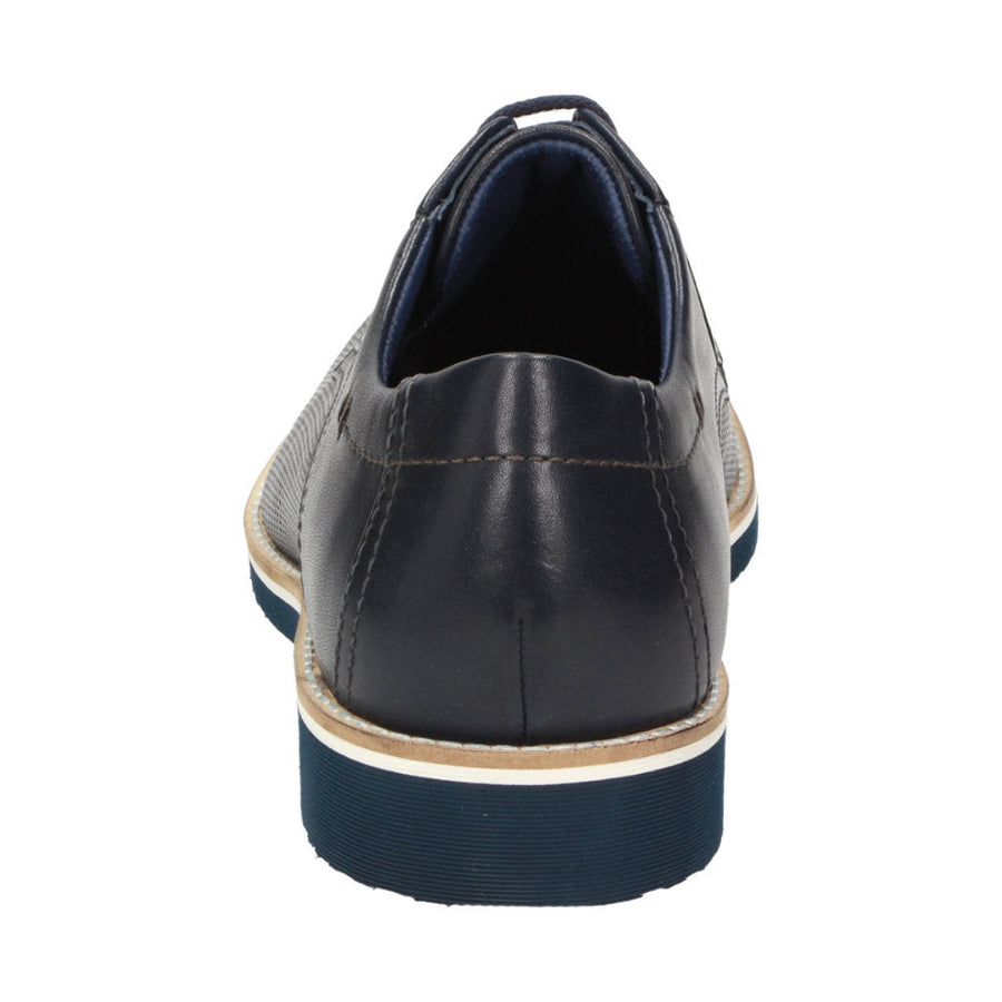 Dilip-701-H 38760 Navy Lace-Up Shoes