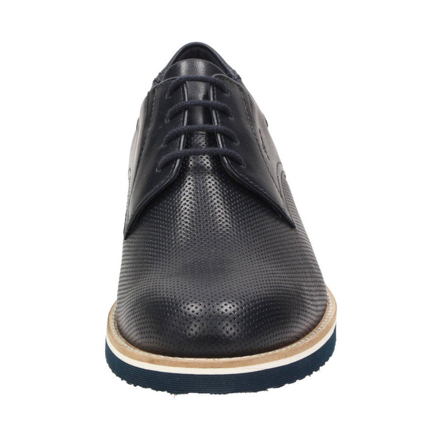 Dilip-701-H 38760 Navy Lace-Up Shoes