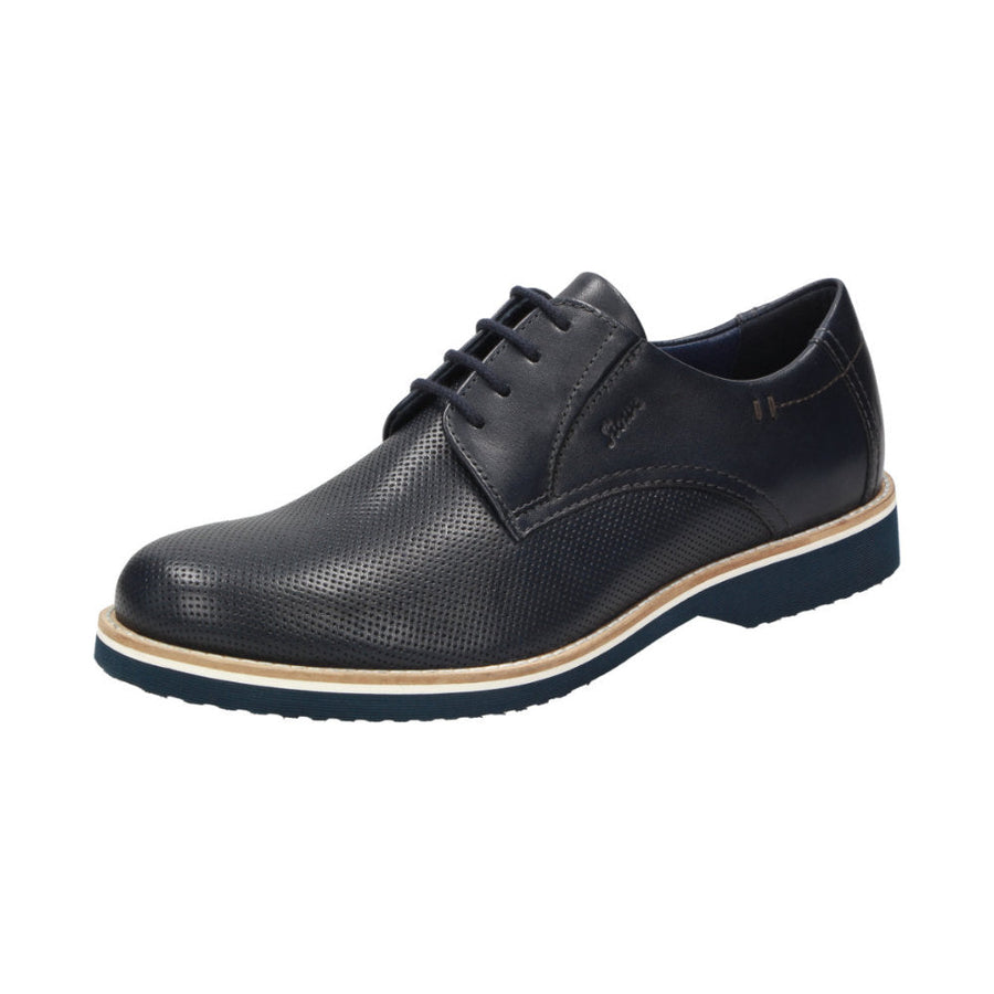 Dilip-701-H 38760 Navy Lace-Up Shoes