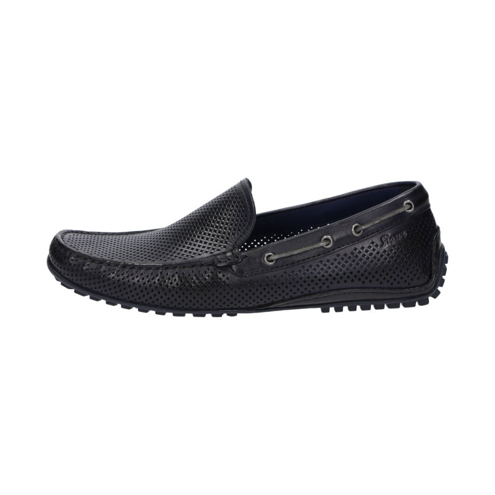 Carulio-706 39615 Navy Moccasin