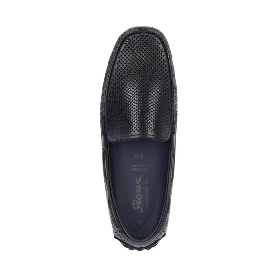 Carulio-706 39615 Navy Moccasin
