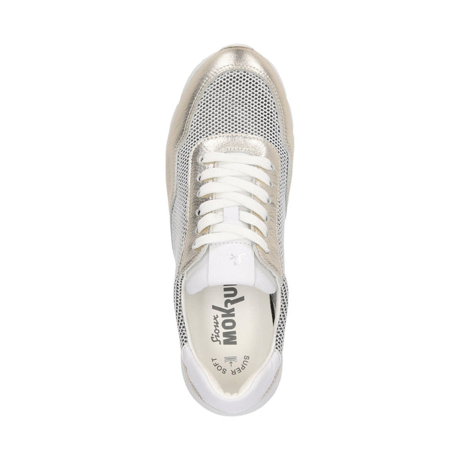 Mokrunner-D-017 41190 White Multi Lace-Up Shoes