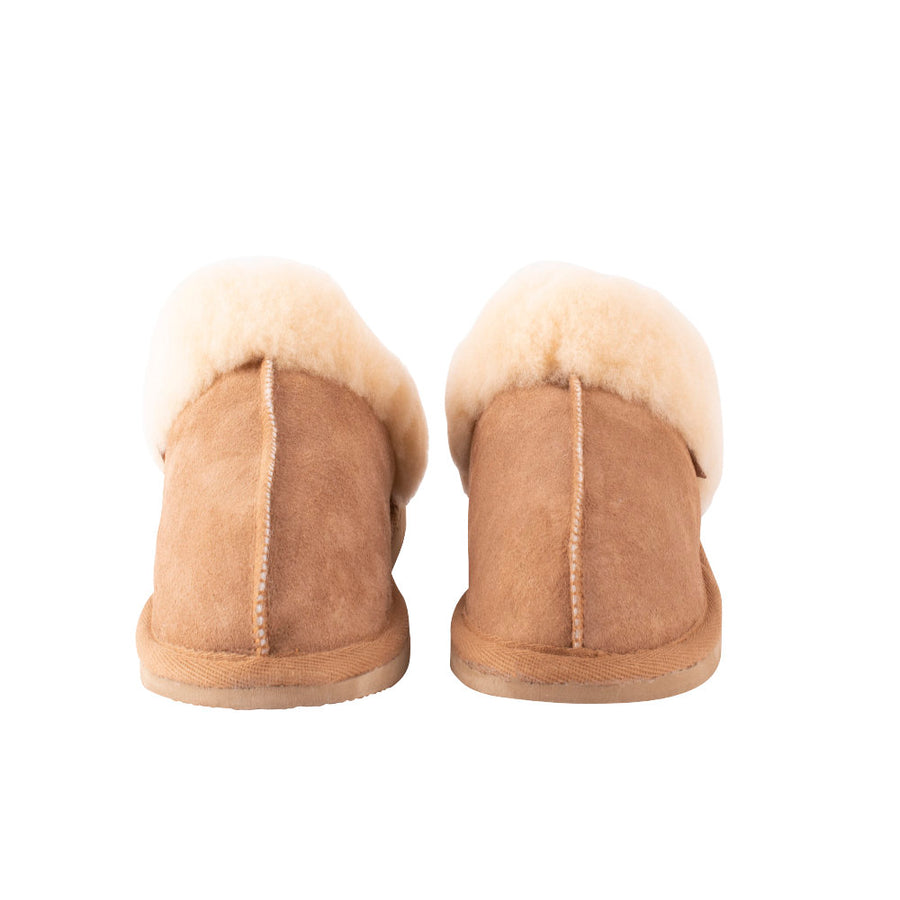 Shepherd of Sweden Jessica Chestnut Sheepskin Slippers