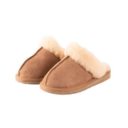 Shepherd of Sweden Jessica Chestnut Sheepskin Slippers