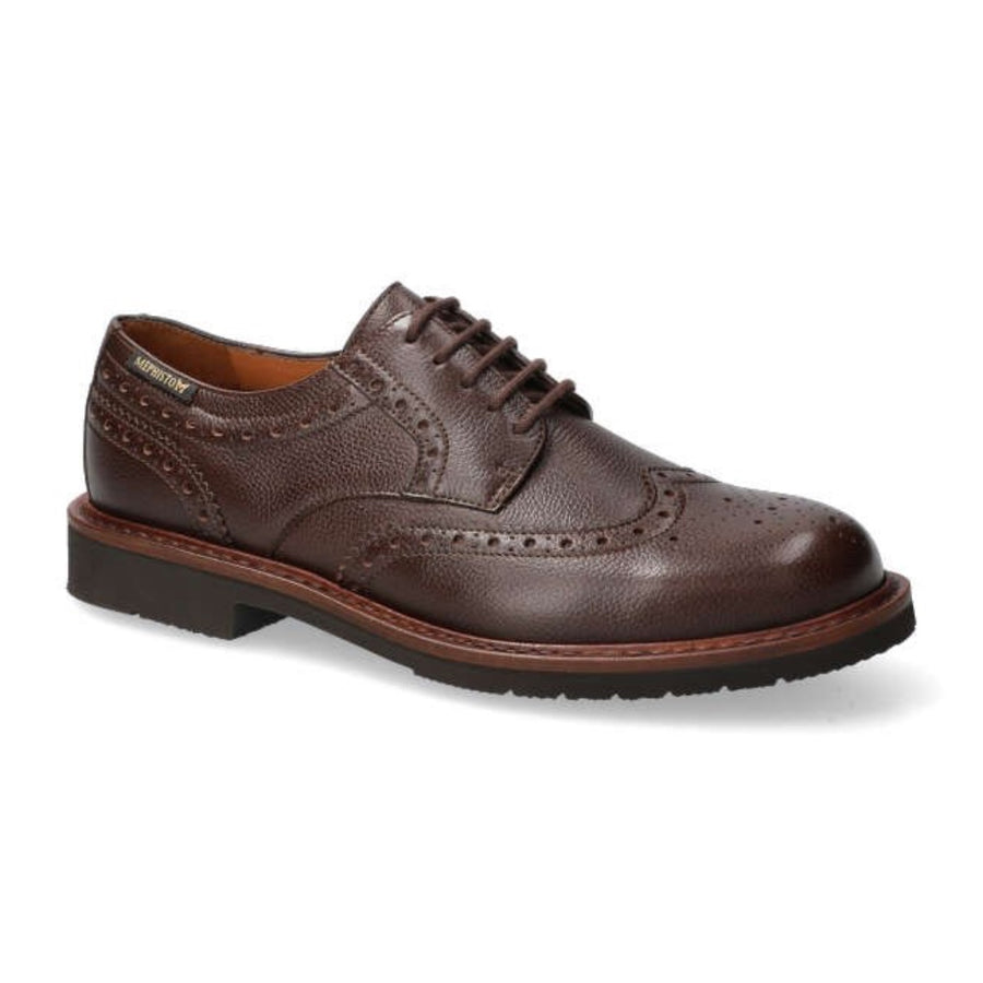 Max 9178 Chestnut Gipsi Leather Traditional Goodyear Welted Brogues