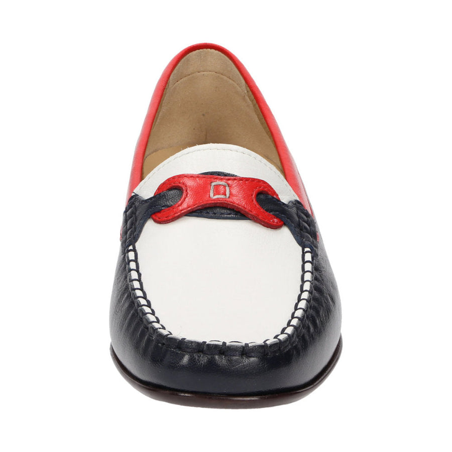 Colandina 65016 Blue Multi Moccasin
