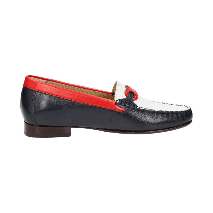Colandina 65016 Blue Multi Moccasin