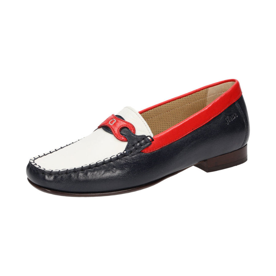 Colandina 65016 Blue Multi Moccasin