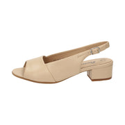 Zippora 66183 Beige Slingback Sandals