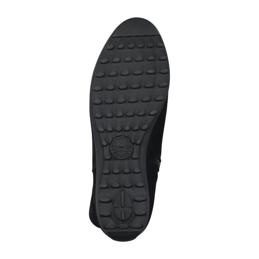 Agatha Bucksoft 6900 Black Nubuck Leather