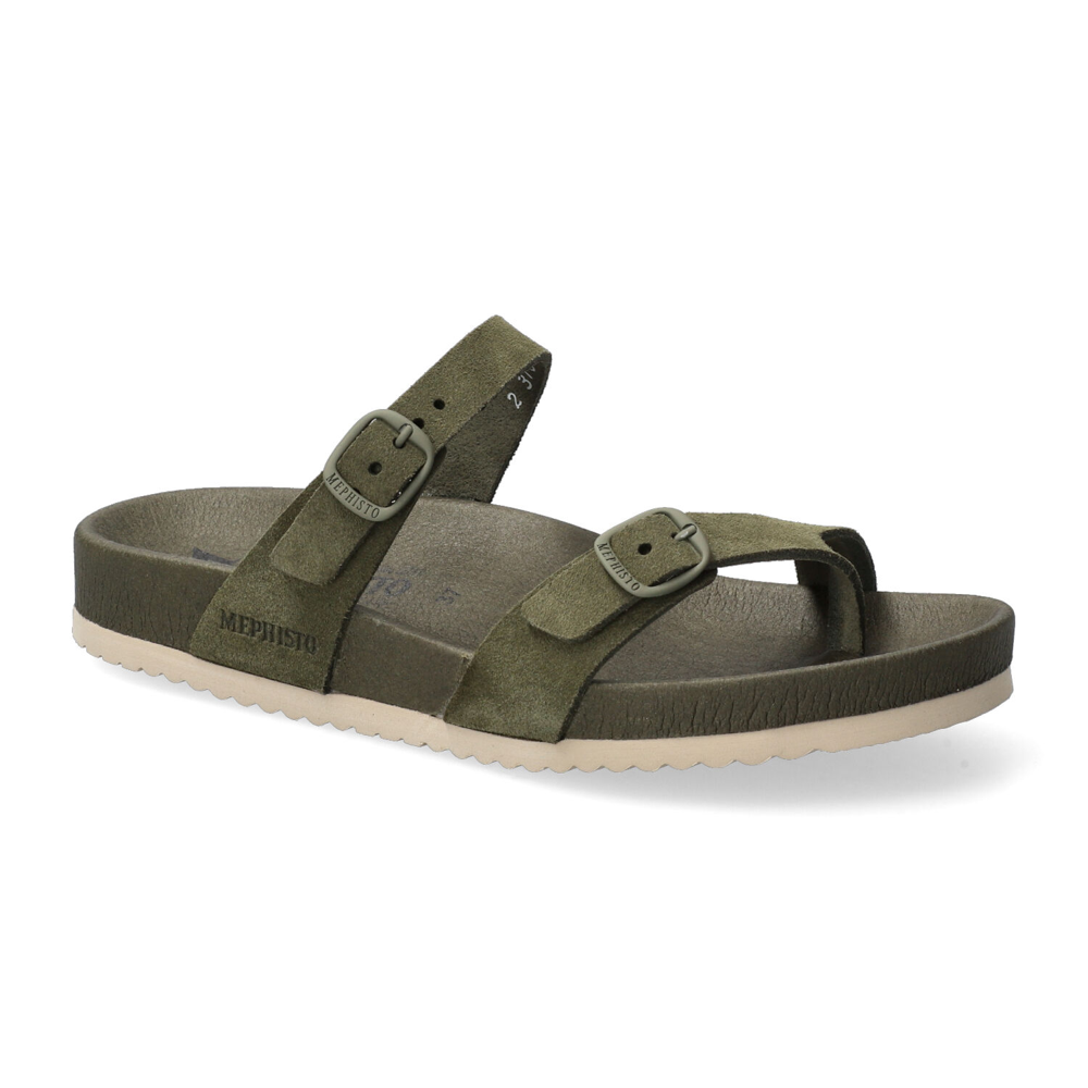 Kristal 62866 Loden Sandvel Leather Sandals - Quick delivery
