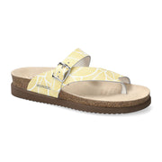 Helen 32189 Leather Yellow Floral Print