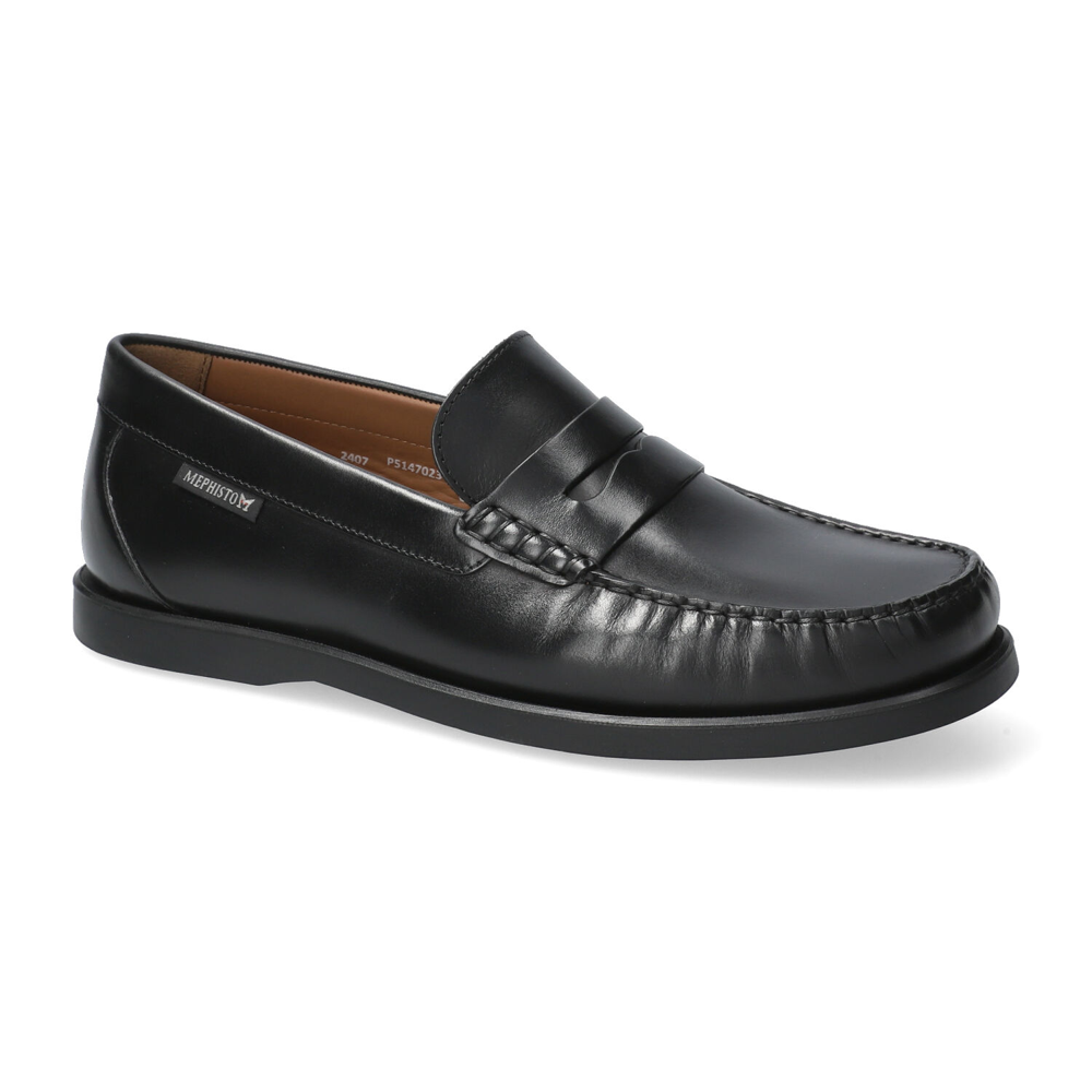 Niklas 71800 Black Louvain Leather