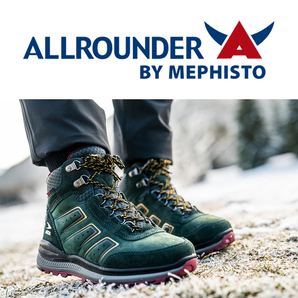 AllRounder by Mephisto - image of AllRounder walking boots with logo