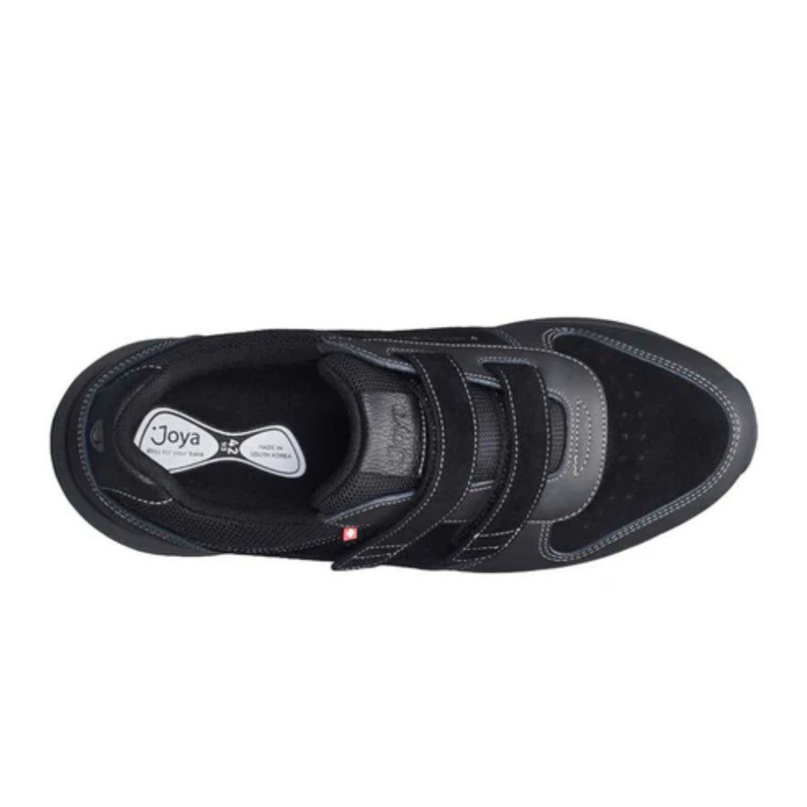 Joya Dynamo Velcro Black Trainer