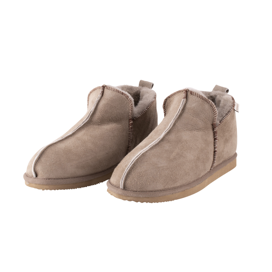 Annie Dark Stone Natural Sheepskin