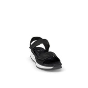 Joya Flores Black Sandals