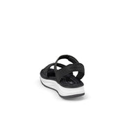 Joya Flores Black Sandals