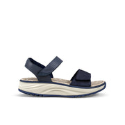 Joya Flores Dark Blue Sandals