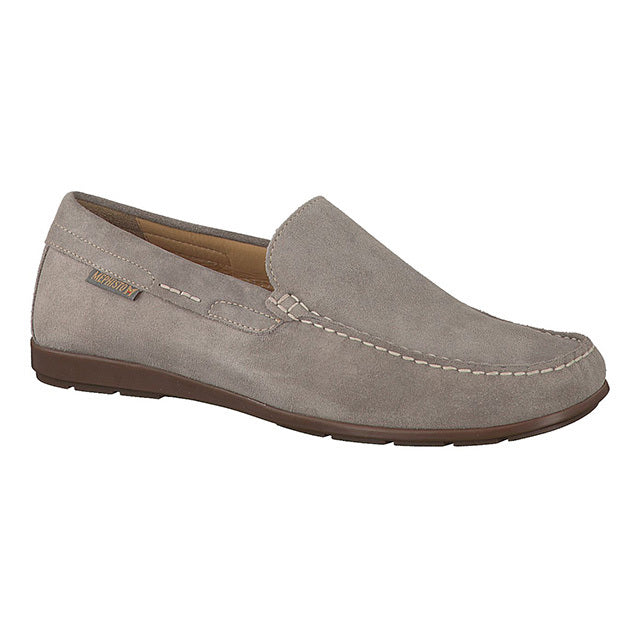 Algoras Warm Grey Washable Velour Leather