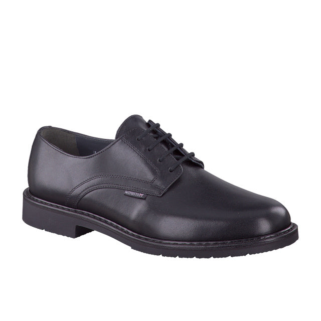 Marlon Black Traditional Goodyear welted Leather gibson