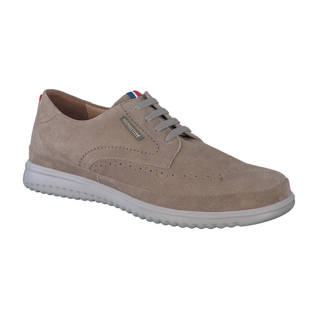 Thibault Taupe Washable Suede Leather